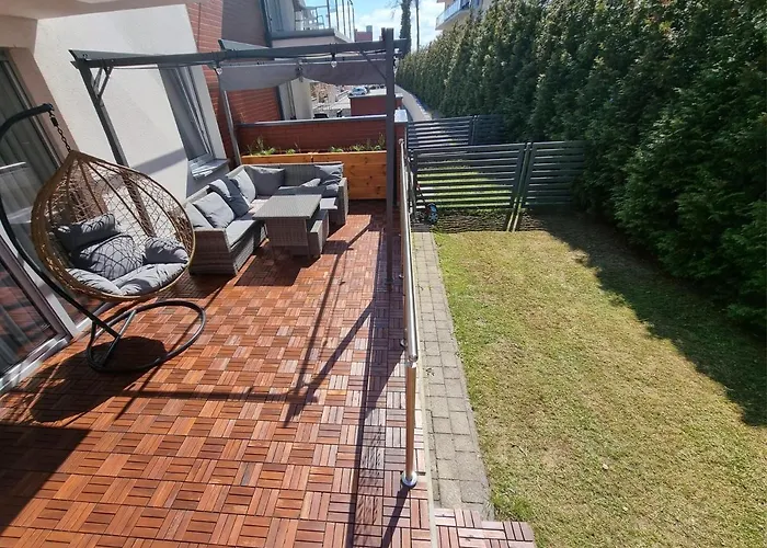 Zielony Domek Apartament W Rewalu 42 M2, Tylko 40 Metrow Od Plazy